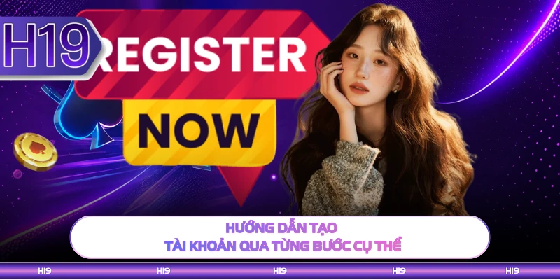 Hướng dẫn tạo tài khoản qua từng bước cụ thể 